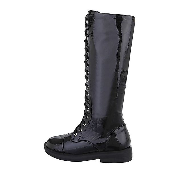 Ital-Design Damen Schnürschuhe Freizeit Schnürstiefel (78953769) Blockabsat günstig online kaufen
