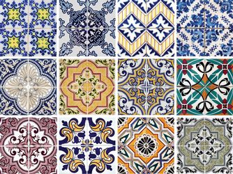 Home affaire Fliesenaufkleber Ornamente (12 St), günstig online kaufen