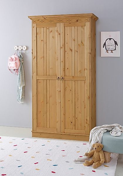Home affaire Drehtürenschrank "Indra", (3 Breiten: 100/145/233 cm H/T ca.18 günstig online kaufen