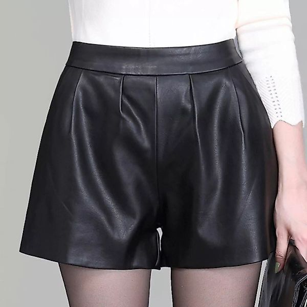 FIDDY Shorts Damen-Shorts mit elastischem Bund, locker, elegant, Retro günstig online kaufen