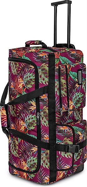 normani Reisetasche Reisetasche mit 3 Rollen 80 Liter, Trolley mit leichtlä günstig online kaufen