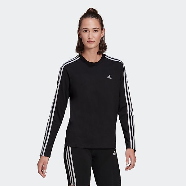 adidas Sportswear Langarmshirt "ESSENTIALS 3STREIFEN LONGSLEEVE" günstig online kaufen