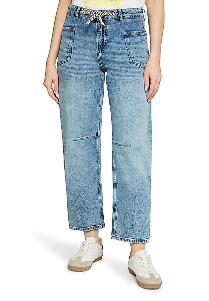 Cartoon Ankle-Jeans "Damen mit Bindegürtel" günstig online kaufen