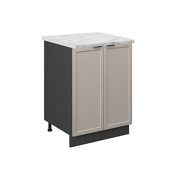Vicco Unterschrank Fame-Line, GrauBeige/Anthrazit, 60 cm, günstig online kaufen