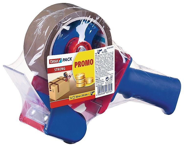 tesa Klebeband tesa Pack Strong 66 m x 50 mm, braun günstig online kaufen