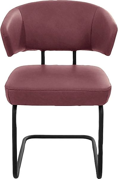 K+W Komfort & Wohnen Freischwinger »Mikkado Tube« () 1 Stk.abgerundeter Rüc günstig online kaufen