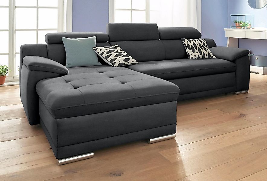 sit&more Ecksofa "Top Andiamo L-Form" wahlweise mit Bettfunktion, inklusive günstig online kaufen