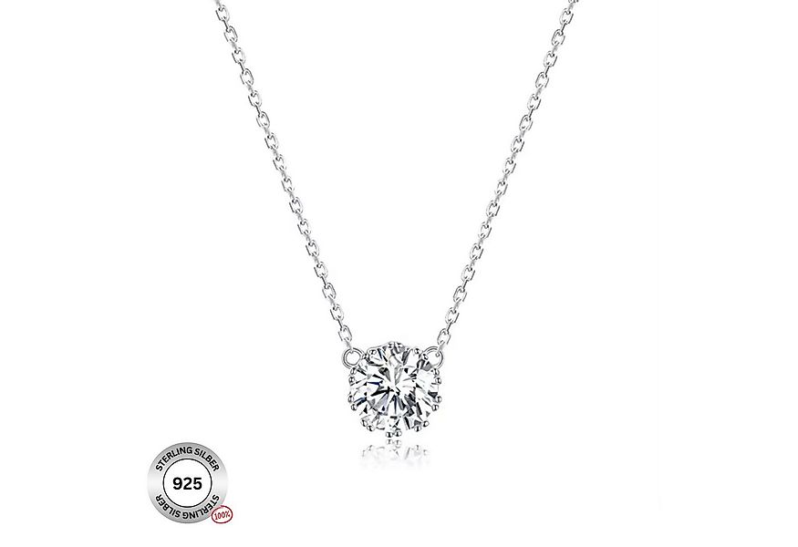 Felino Silberkette Halskette Diamant Modern 925 Sterling Silber Damen Schmu günstig online kaufen
