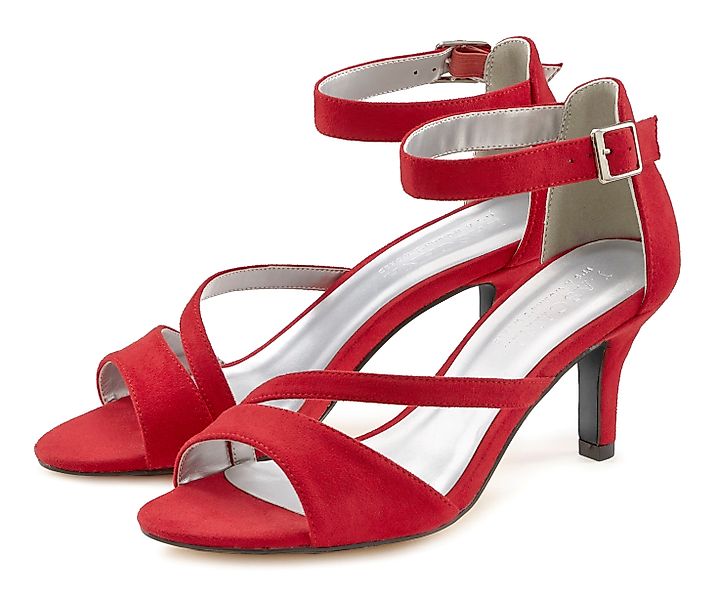 LASCANA Sommerschuh Sandalette High-Heel-Sandalette,Riemchensandalette,Somm günstig online kaufen