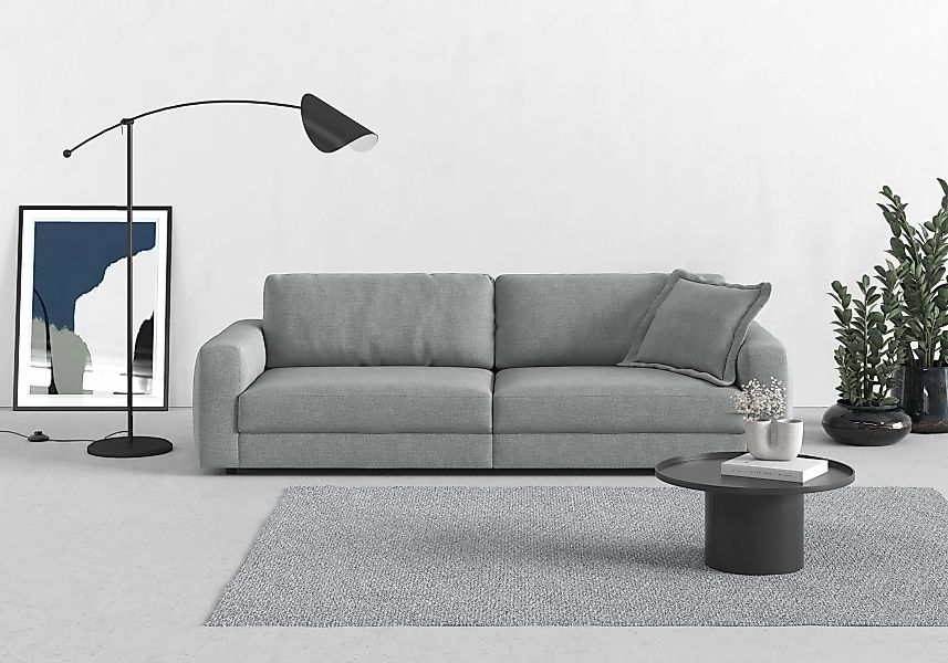 TRENDMANUFAKTUR Big-Sofa Bourbon, 2 Teile, extra tiefe Sitzfläche, wahlweis günstig online kaufen