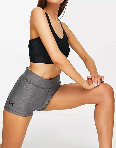 Under Armour – Training Heat Gear – Baselayer Booty-Shorts in Grau günstig online kaufen