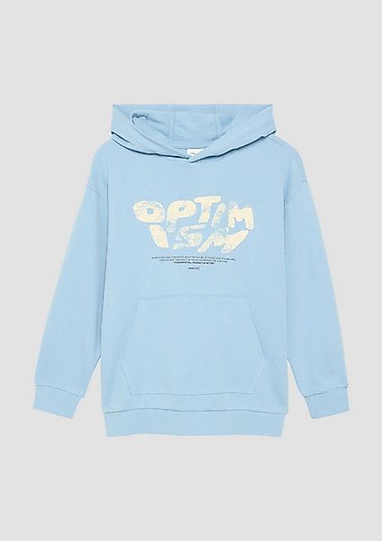 s.Oliver Sweatshirt Sweatshirt Oversized Hoodie mit Frontprint günstig online kaufen