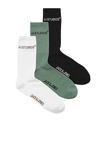 Jack & Jones Freizeitsocken "JACSOHO TENNIS SOCKS 3 PACK NOOS" Packung, 3 P günstig online kaufen