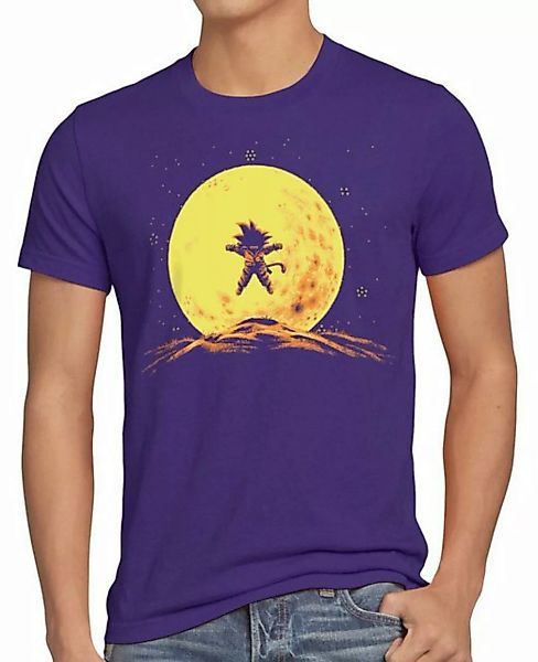 style3 Print-Shirt Herren T-Shirt Goku Mond songoku dragon z super saiyan b günstig online kaufen