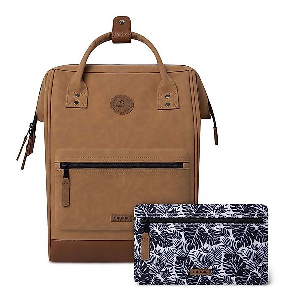 CABAIA Rucksack Vegan Nubuck Backpack (Set, 3-tlg) günstig online kaufen