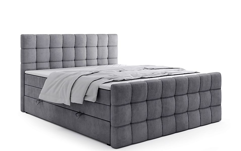 Labett Boxspringbett mit Bettkasten, Doppelmatratze, IGANTE günstig online kaufen