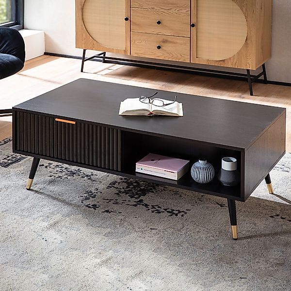 FINEBUY Couchtisch FB103424 (110x60 cm, Sofatisch günstig online kaufen