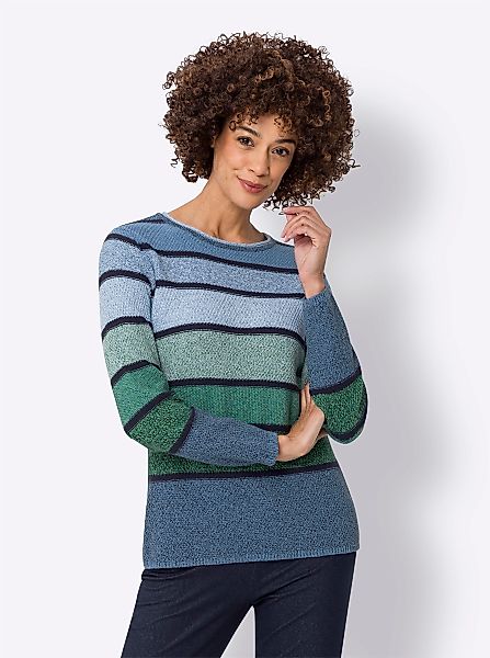Sieh an! Strickpullover Langarm-Pullover günstig online kaufen