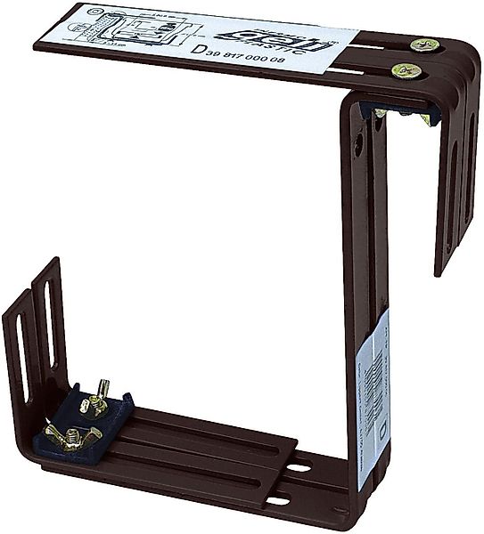 Geli Blumenkastenhalter Blumenkastenhalter für Standard Balkonkasten günstig online kaufen