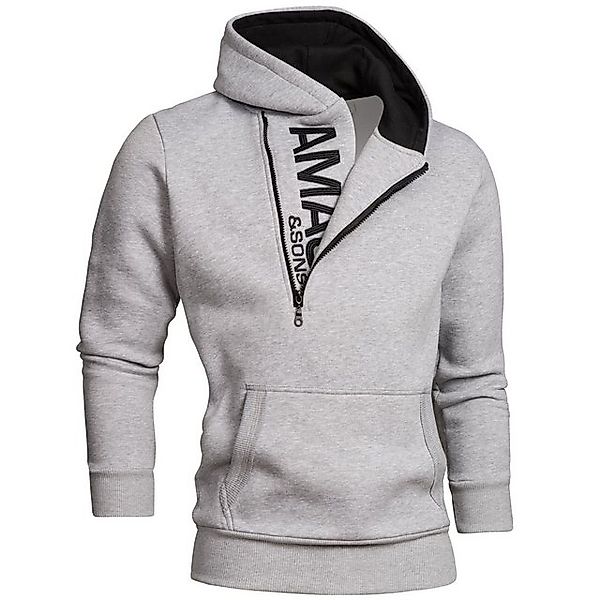 Amaci&Sons Kapuzenpullover HUNTSVILLE Kapuzenpullover Herren Zipper Pullove günstig online kaufen