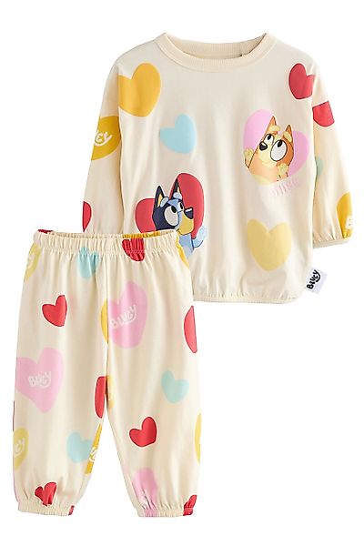 Next Pyjama Bluey Schlafanzug mit Jogginghose günstig online kaufen
