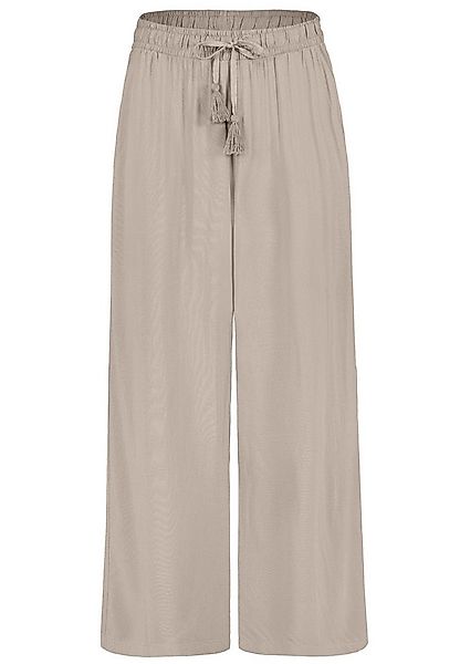 SUBLEVEL Chinos Damen Luftige Sommerhose Freizeit Weit geschnitten Stoffhos günstig online kaufen
