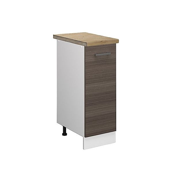 Vicco Apothekerschrank R-Line Medizinschrank für die Küche Grau/Weiß 30 cm günstig online kaufen