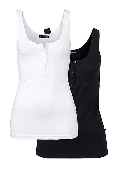 Melrose Tanktop (Packung, 2-tlg) figurbetont, mit günstig online kaufen
