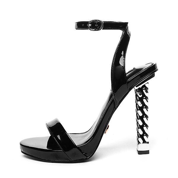 Giaro ABRIEL BLACK SHINY High-Heel-Sandalette 11cm günstig online kaufen