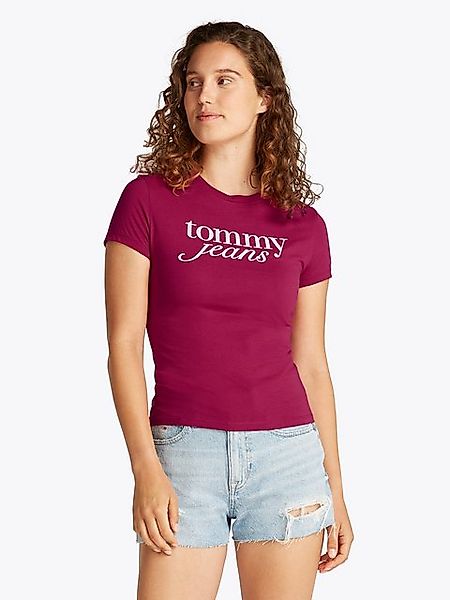 Tommy Jeans Curve Rundhalsshirt Shirt TJW SLIM ESSENTIAL in Großen Größen, günstig online kaufen