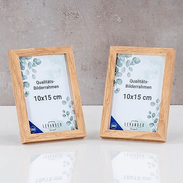 Levandeo® Bilderrahmen, 2er Set Portrait Bilderrahmen günstig online kaufen