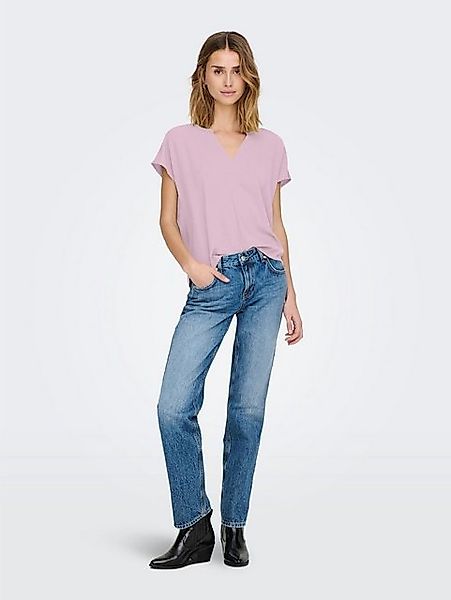 JACQUELINE de YONG Blusenshirt (1-tlg) JDYLION S/S TOP WVN günstig online kaufen
