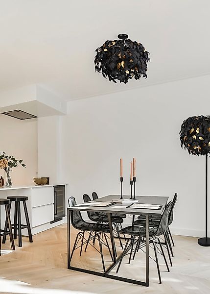 Reality Leuchten Deckenleuchte Leavy, ohne Leuchtmittel, günstig online kaufen