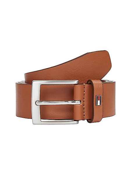 Tommy Hilfiger Ledergürtel ADAN 3.5 cm breit EXT Metalllogopatch, Einfachdo günstig online kaufen