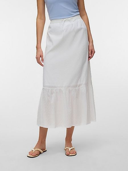 Vero Moda Maxirock VMTRINE MW MAXI SKIRT WVN NOOS Baumwolle günstig online kaufen