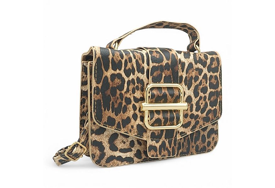 Eyecatcher Handtasche Glamour Leoparden-Handtasche mit goldener Schnalle – günstig online kaufen