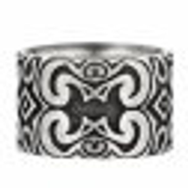 Ring 925/- Sterling Silber oxidiert matt Amerika günstig online kaufen