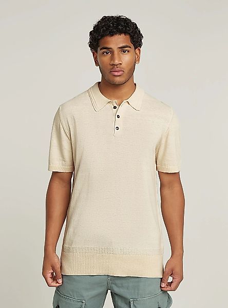 G-STAR Poloshirt "Knitted Poloshirt" günstig online kaufen
