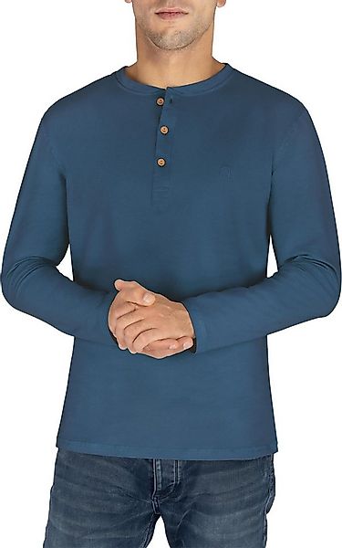 normani Langarmshirt 4er Set Herren Langarm Shirts aus Bio-Baumwolle Basic günstig online kaufen