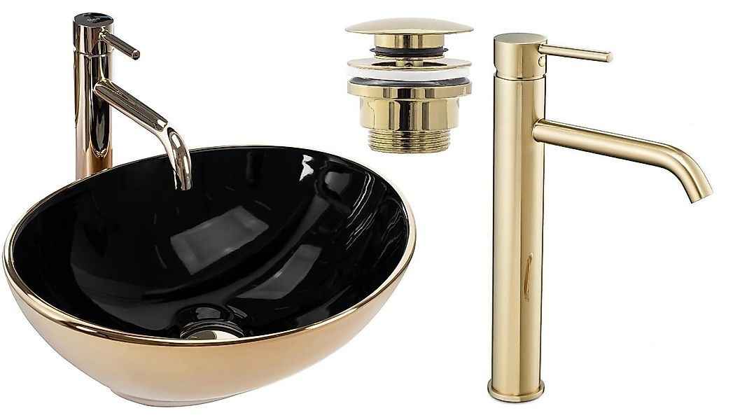 GTM Design Aufsatzwaschbecken Modern Waschbecken ohne günstig online kaufen