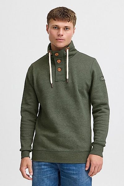 !Solid Stehkragenpullover SDTripTroyer Sweatpullover mit Knopfleiste günstig online kaufen