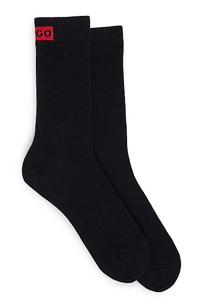 HUGO Businesssocken 2P RS LABEL CC W (Packung, 2-Paar, 2er) mit eingestickt günstig online kaufen