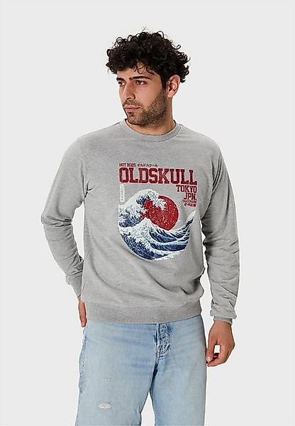 Oldskull Sweatshirt Asian Big W Vintage Logo Graphic (1-tlg) mit angesagtem günstig online kaufen