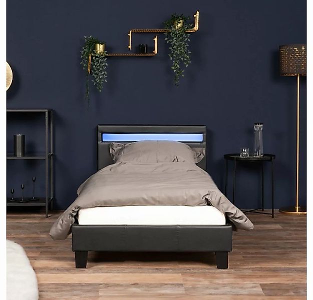 HOME DELUXE Bett LED Bett ASTRO (Set, 2-tlg., Bett und Lattenrost), extra g günstig online kaufen