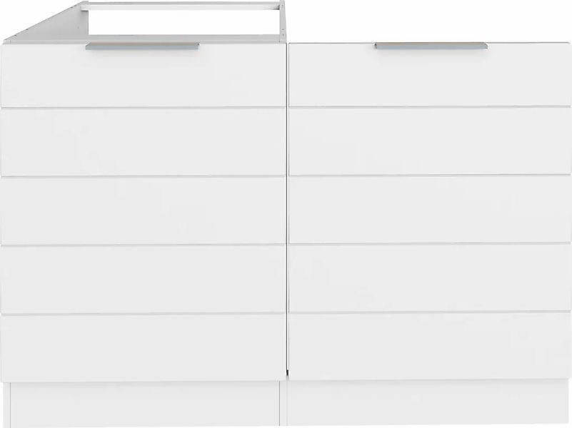 KOCHSTATION Spülenschrank "KS-Luhe", 120 cm breit, hochwertige MDF-Fronten günstig online kaufen