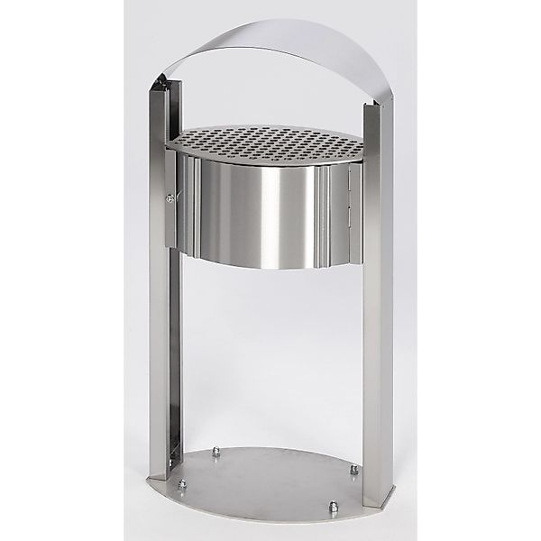 PROREGAL Robuster Standascher Mit Schutzdach Für Aussenbereich 15 Liter HxB günstig online kaufen