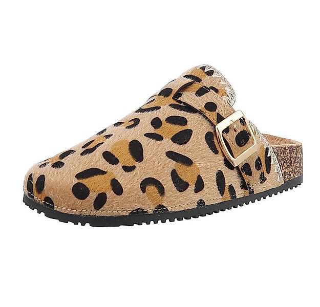 Ital-Design Damen Mules Freizeit Pantolette (88930308) Flach Pantoletten in günstig online kaufen