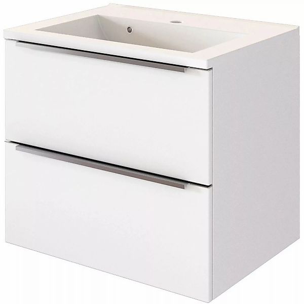Held Möbel Einzelwaschtisch Monza 60 cm Weiß Matt mit Softclose günstig online kaufen