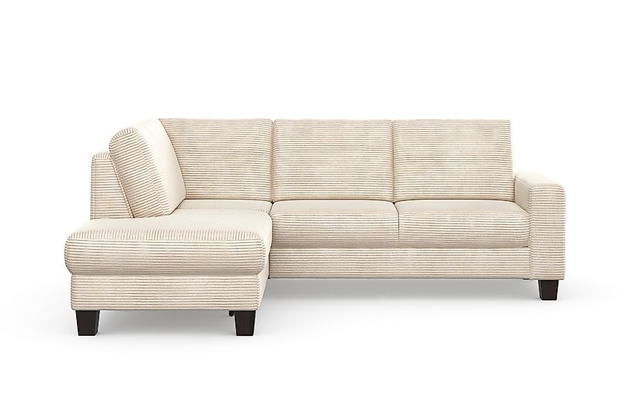Home affaire Ecksofa »Summer L-Form«, mit Ottomane, mit oder ohne Bettfunkt günstig online kaufen