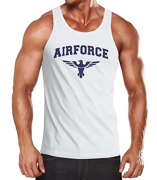Neverless Tanktop Herren Tank-Top Airforce US günstig online kaufen